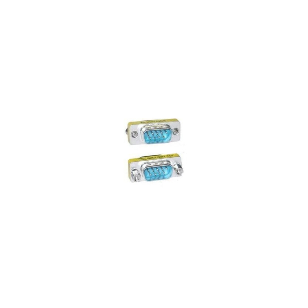 Microconnect Mod99 Db9 M Db9 M ,Stainless Steel Cable Interface/Gender Adapter Blue 5705965904909