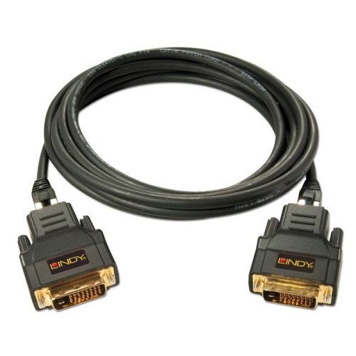 Extensor DVI-D - LINDY - 70m - RJ45 - Compatível Cat.5/6 - Alimentação USB fornecida