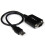 StarTech.com Câble Adaptateur - StarTech - USB vers Série DB9 RS232 - 30 cm - Mémorisation Port COM - Noir 1