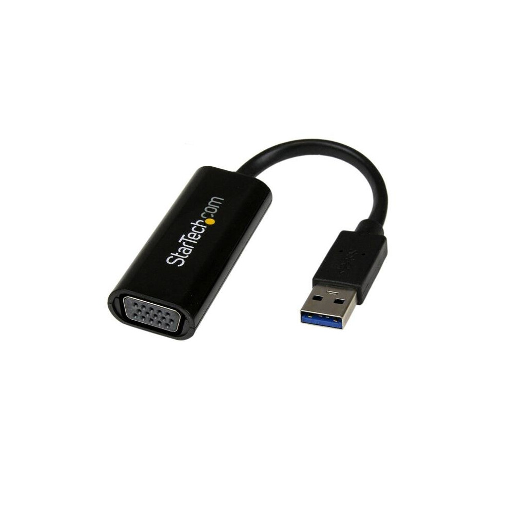 Startech.com Slim Usb 3.0 To Vga External Video Card Multi Monitor Adapter - 1920X1200 / 1080P