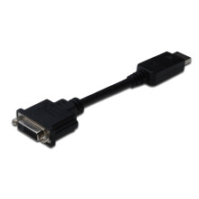 Digitus AK-340409-001-S DisplayPort DVI-I Black cable interface/gender adapter