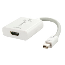 Lindy 41069 Mini-DisplayPort 1.2 HDMI White
