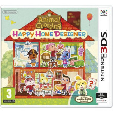 Animal Crossing Happy Home Designer + Special Amiibo Card Nintendo 3DS - Refurbished
