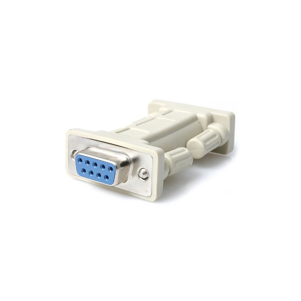 StarTech.com DB9 RS232 Serial Null Modem Adapter - F/F