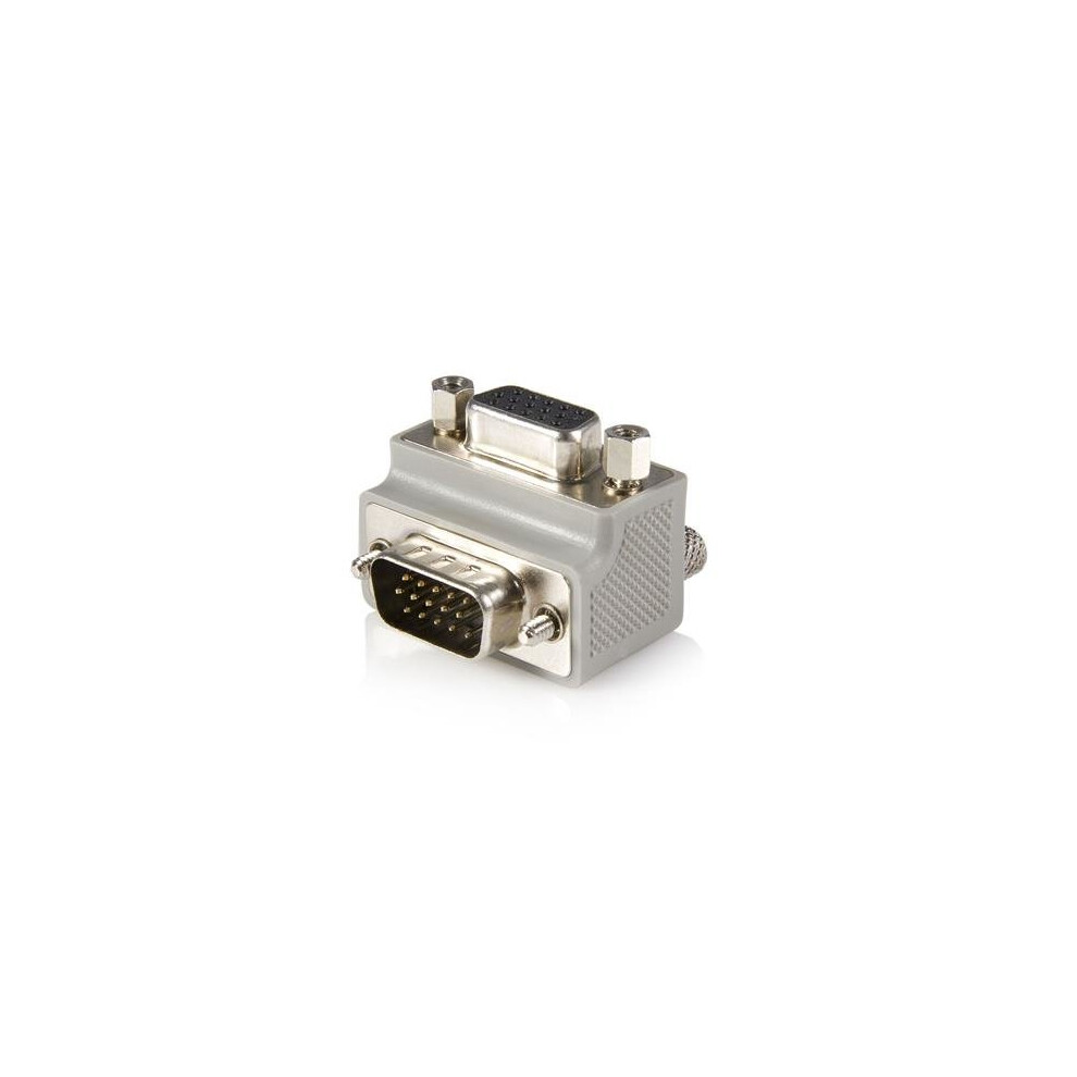 Startech.com Men's Right Angle Vga To Vga Cable Adapter Type - M/F Size 1