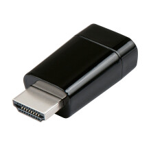 Adaptateur HDMI vers VGA - LINDY - Dongle - Résolution 1080p - HDMI type A mâle - VGA femelle