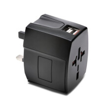 Kensington K33998WW Universal Black power plug adapter