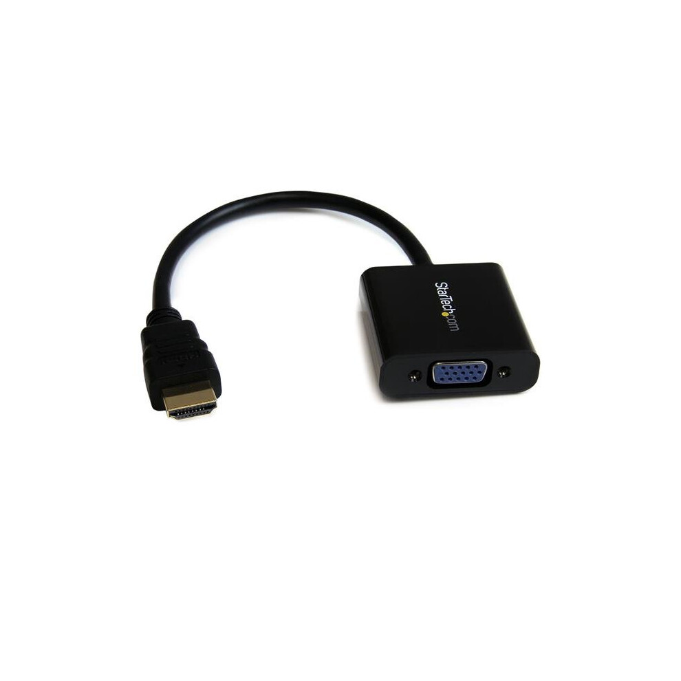 Startech.com Hdmi To Vga Adapter Converter For Desktop Pc / Laptop / Ultrabook - 1920X1080