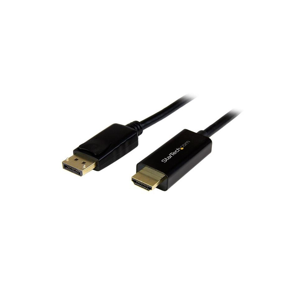 Startech.com Displayport To Hdmi Converter Cable - 6 Ft (2M) - 4K