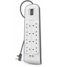 Belkin BSV804AF2M 8AC outlet(s) 2m White surge protector