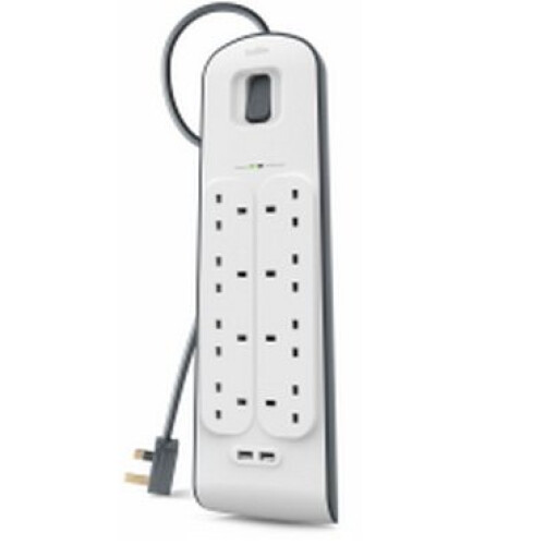 Belkin Belkin BSV804AF2M 8AC outlet(s) 2m White surge protector