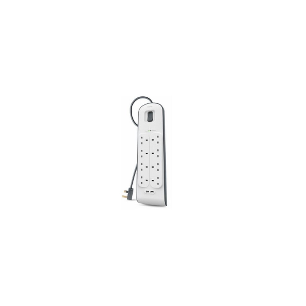 Belkin BSV804AF2M 8AC outlet(s) 2m White surge protector