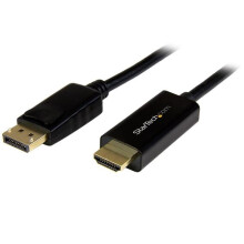 StarTech.com DisplayPort to HDMI converter cable - 3 ft (1m) - 4K