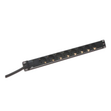 Digitus 8-Outlet strip 8AC outlet(s) 250V 2m Black surge protector