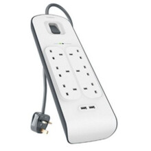 Belkin BSV604AF2M 6AC outlet(s) 2m White surge protector