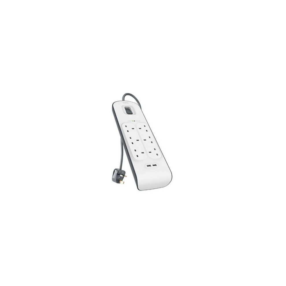 Belkin BSV604AF2M 6AC outlet(s) 2m White surge protector