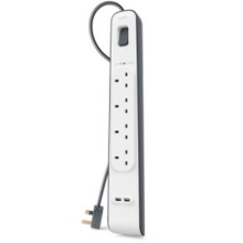 Belkin BSV401AF2M 4AC outlet(s) 2m White surge protector