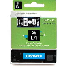Dymo 45811 (S0720910) DirectLabel-etikettes, 19mm x 7m
