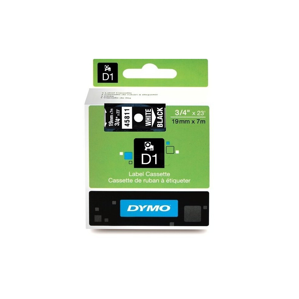 Dymo 45811 (S0720910) Directlabel-Etikettes, 19Mm X 7M