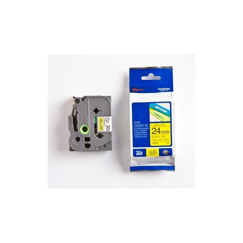 Brother TZE-651 P-Touch Ribbon, 24mm x 8m