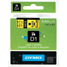 Dymo 43618 (S0720790) DirectLabel-etikettes, 6mm x 7m