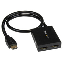 Splitter vidéo HDMI 4K à 2 ports alimenté par USB - Répartiteur HDMI 4K à 2 ports alimenté par USB ou adap. d'alimentation