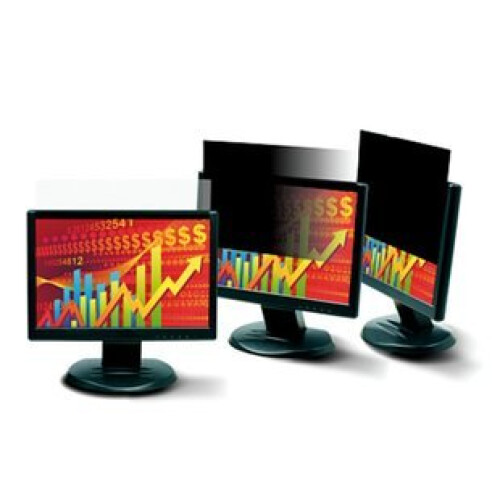 3M 3M Datenschutzfilter für Bildschirm - Schwarz - Für 58,4 cm (23") Breitbildmonitor - 16:9