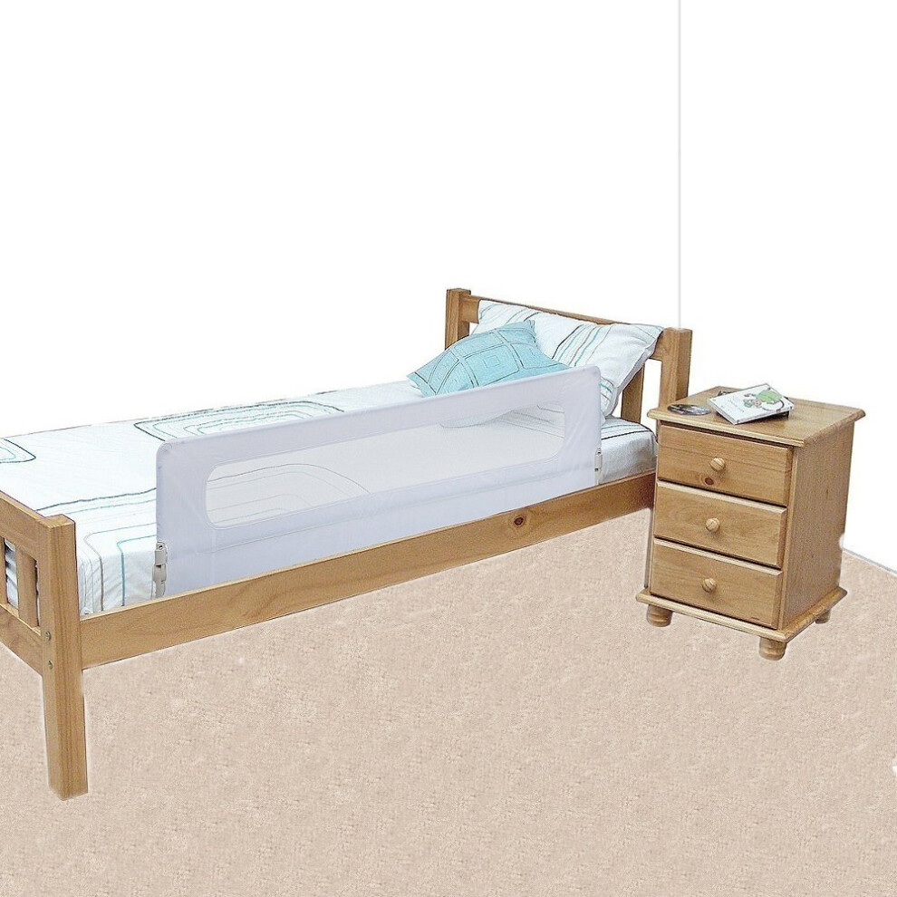 (White) Safetots Extra Wide Bed Rail