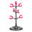Premier Housewares 6 Cup Mug Tree - Grey/Hot Pink 1