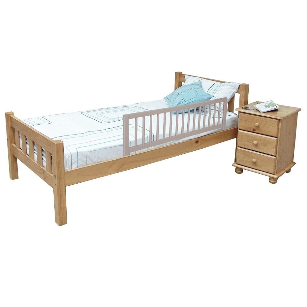 (Grey) Safetots Wooden Bed Rail