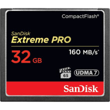 SanDisk 32 GB Extreme PRO CompactFlash memriakrtya UDMA 7 akr 160 MB/s sebessggel - SDCFXPS-032G-X46