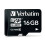 Verbatim Micro SDHC geheugenkaart 16Go Class 10 met gratis SD-adapter 1