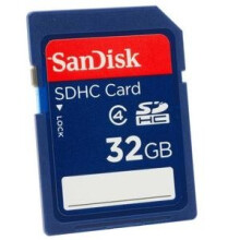SanDisk Standard SDHC-kort 32 GB SDHC-minneskort