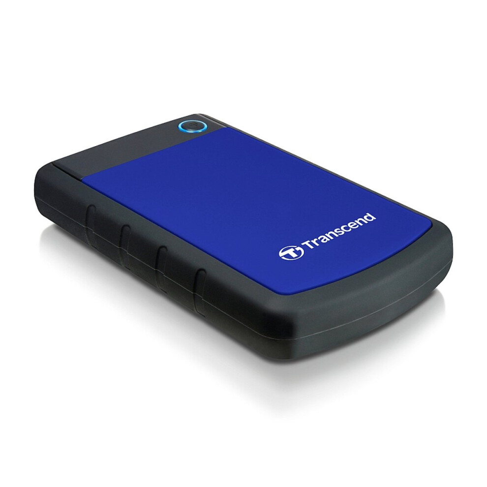 Transcend 2Tb Storejet 25H3 Usb Type-A 3.0 (3.1 Gen 1) 2000Gb External Hard Drive Black/Blue 760557828129