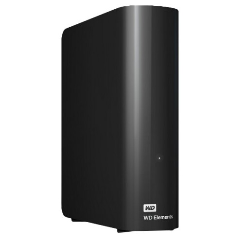 Western Digital Disco rígido externo de mesa WESTERN DIGITAL Elements - 4 TB - USB 3.0 - Preto