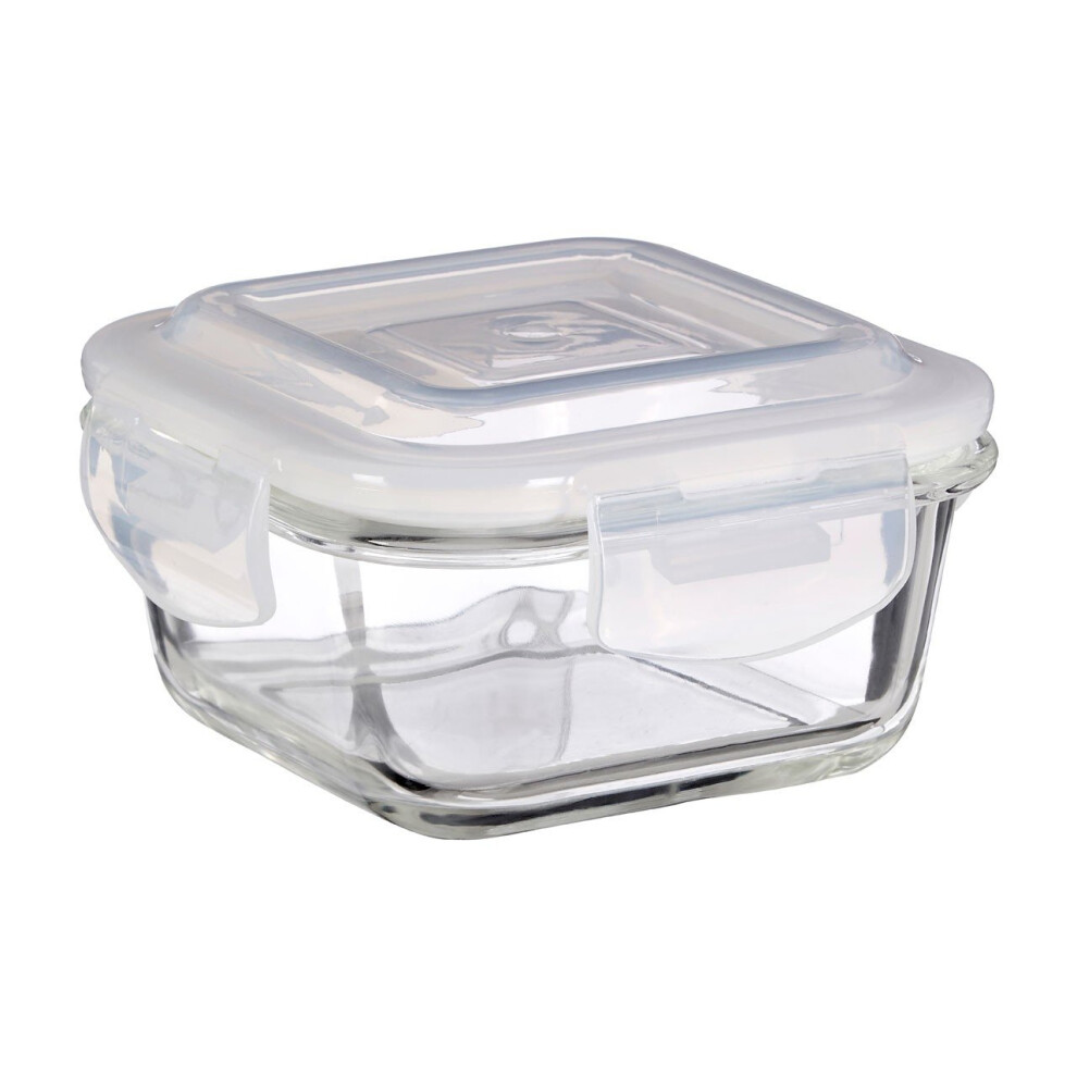 Freska 320ml Square Glass Container