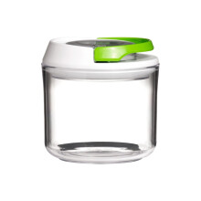 Transparent 400ml Food Storage Container, Storage Jar with Airtight Seal Lid, Coffee, Tea & Sugar Canister