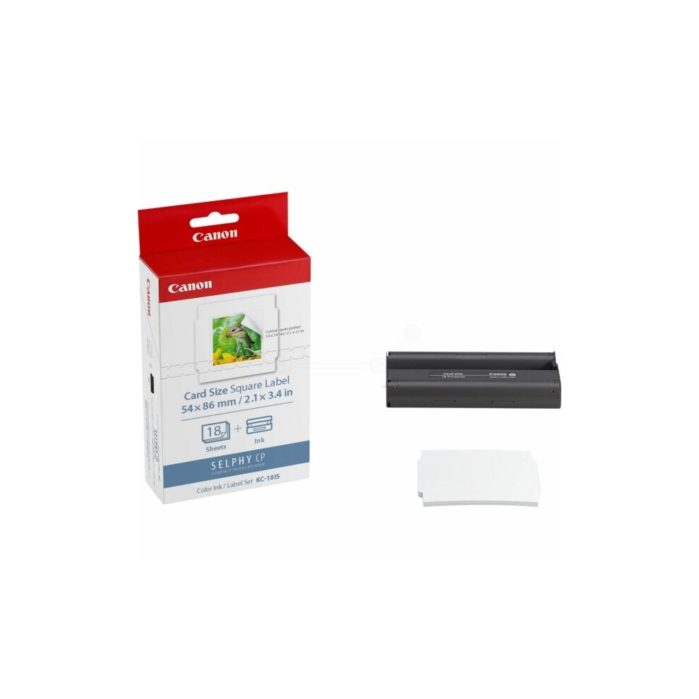 Canon 7429B001 (KC-18 IS) Photo cartridge, Pack qty 18