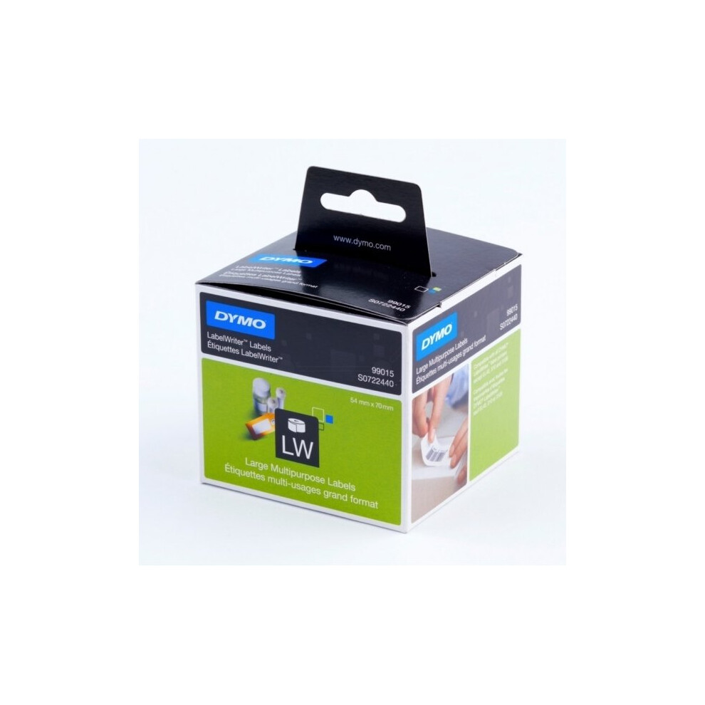 Dymo 99015 (S0722440) DirectLabel-etikettes, 70mm x 54mm