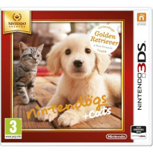 3DS Nintendogs and Cats (Golden Retriever Plus NF) Selects Nintendo 3DS Game