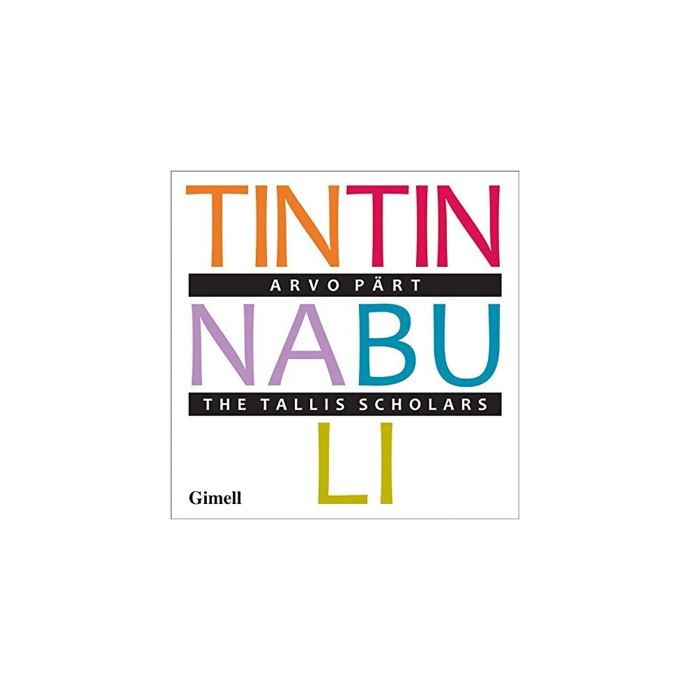 The Tallis Scholars - Part:Tintinnabuli [The Tallis Scholars, Peter Philips] [GIMELL: CDGIM049] [CD]-image-OPC-P88FRW-NEW