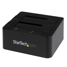 Estación de acoplamiento - STARTECH - SDOCK2U33EB - USB 3.0 - eSATA - 4 discos duros soportados