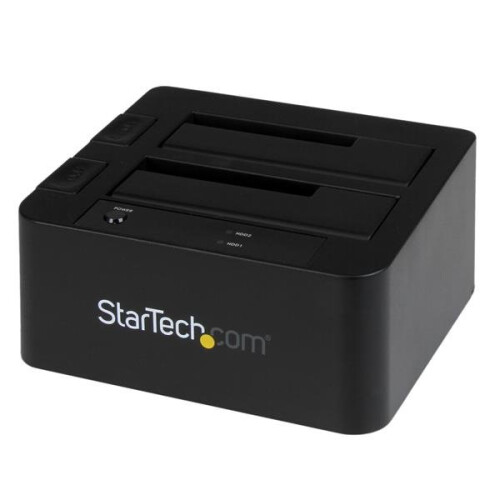StarTech.com Docking station - STARTECH - SDOCK2U33EB - USB 3.0 - eSATA - 4 dischi rigidi supportati