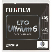 LTO Ultrium 6 - FUJIFILM - 2,5 To / 6,25 To - Gegevensopslag - Hoge capaciteit - Verhoogde betrouwbaarheid