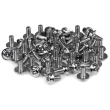 Bevestigingsschroeven voor computer - STARTECH - M3 x 6 mm - Verpakking van 50 - 6,3 mm - Schroevenkit