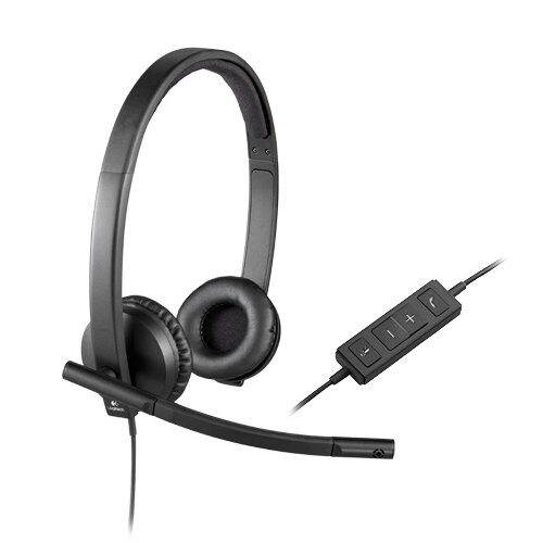 Logitech Logitech H570e Binaural Head-band Black headset