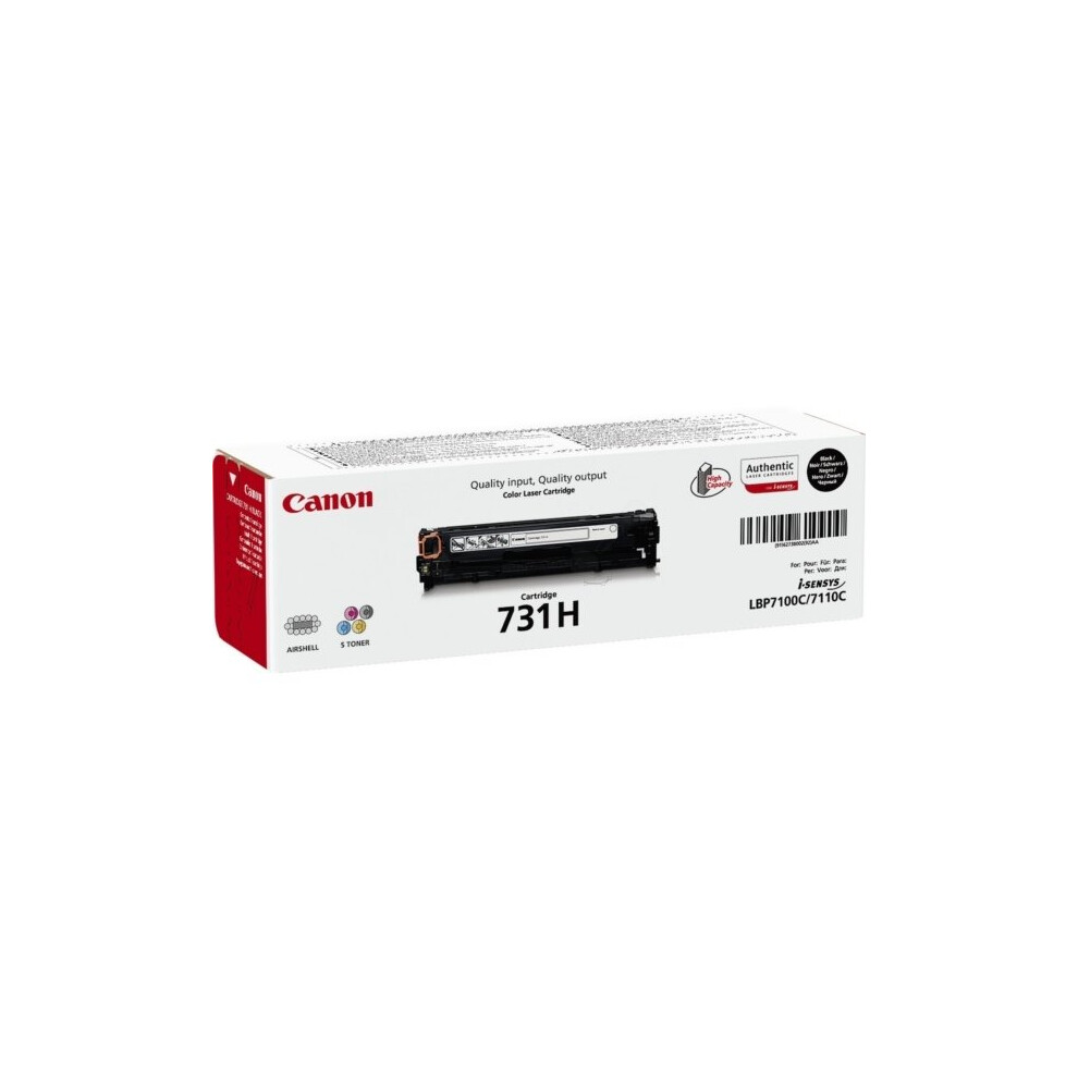 Canon 6273B002 (731H) Toner 2.4K Pages Black