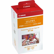 Cartucho de tinta Canon PAPERS PHOTO 108 IMPRESIONES 100 X 148MM + 2 CASSETTES