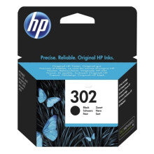 Cartuccia d'inchiostro nero originale HP 302 (F6U66AE) per HP DeskJet 2130/3630 e HP OfficeJet 3830