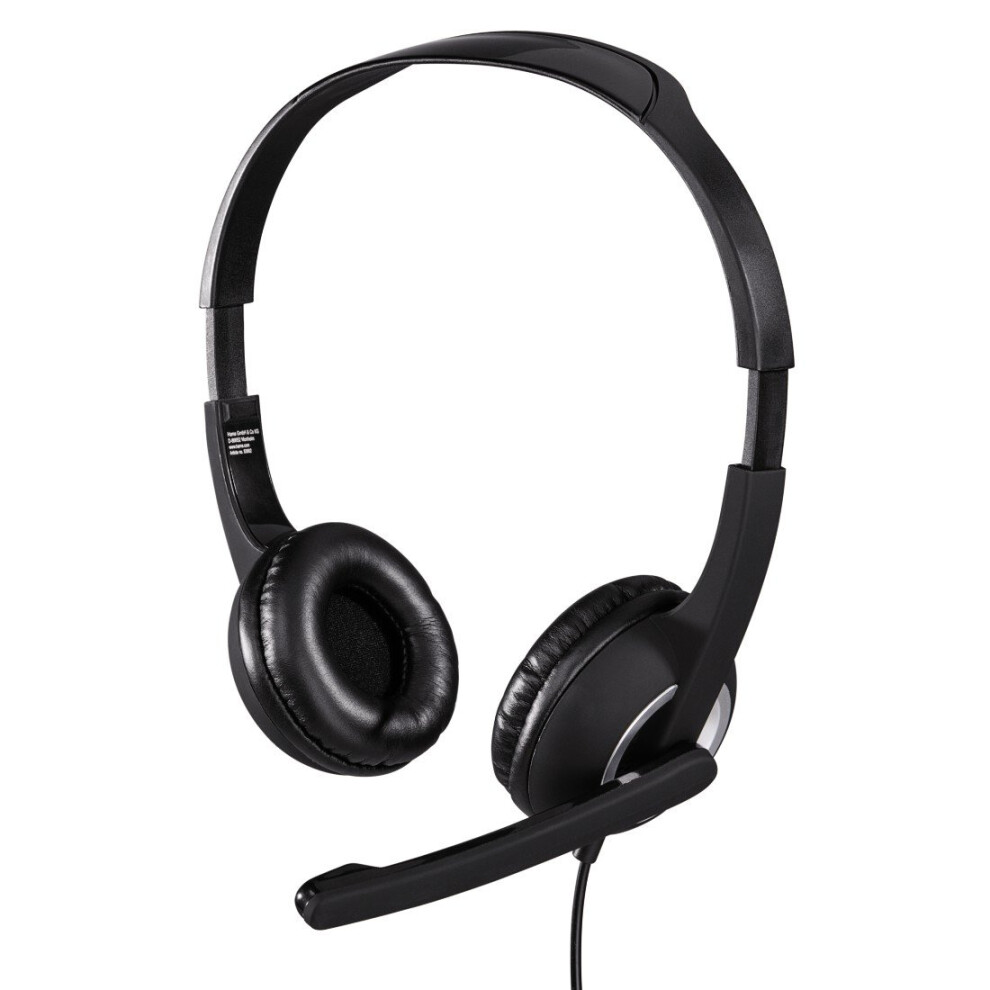 Hama Essential Hs 300 2X 3.5 Mm Binaural Head-Band Headset Grey